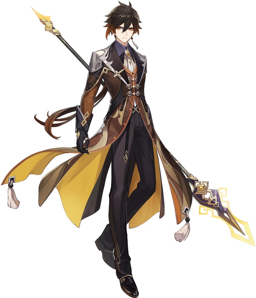 Genshin Impact Zhongli Best Build And Talent Ascension Materials
